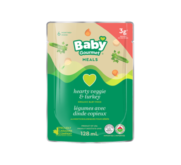 Hearty Vegetables with Turkey, 128 ml