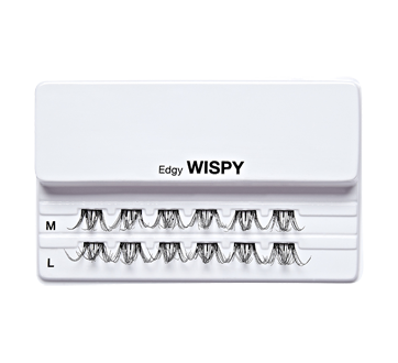 Image 5 of product Kiss - ImPress Press-On Lash Extensions Multipack, Edgy Wispy, 12 units