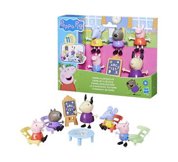 Peppa Pig's Playgroup Playset, 11 units – Hasbro : Baby and toddler ...