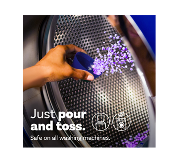 Image 3 of product Downy - Infusions Calm In-Wash Laundry Scent Booster Beads, Soothing Lavender and Vanilla Bean, 257 g