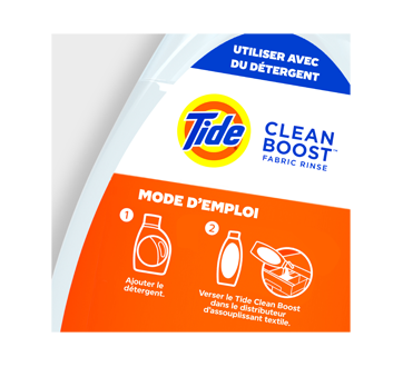 Image 4 of product Tide - Deep Cleansing Fabric Rinse with 3X Odor Power, Spring Meadow, 754 ml