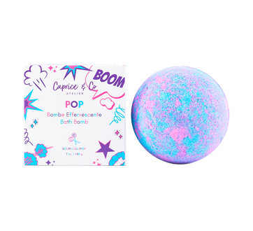 Bath Bomb, Pop, 198 g