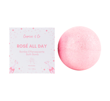 Bath Bomb, Rosé All Day, 198 g