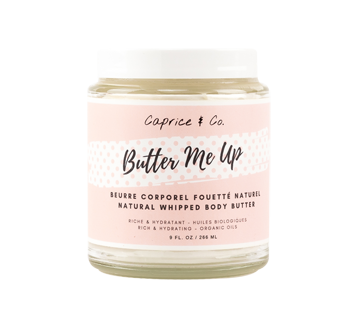 Butter Me Up Natural Whipped Body Butter, White Freesia & Vanilla, 266 ml