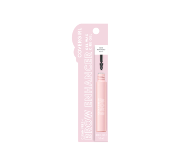 Image 2 of product CoverGirl - Clean Fresh Brow Enhancer Gel Wax, Clear - 100, 5.5 ml