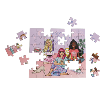 Image 3 of product Barbie - Puzzle in Lunch Box Tin 48 pieces, 1 unit