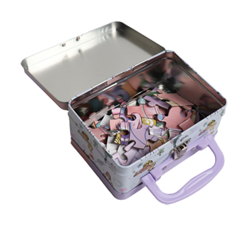 Image 6 of product Barbie - Puzzle in Lunch Box Tin 48 pieces, 1 unit