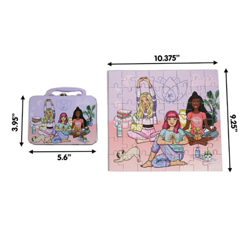 Image 8 of product Barbie - Puzzle in Lunch Box Tin 48 pieces, 1 unit