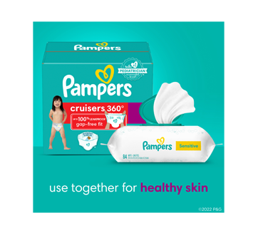 Image 7 of product Pampers - Cruisers 360 Diapers, Size 3, 78 units