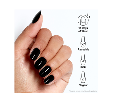 Image 2 of product OPI - Artificial Nails, Black Onyx, 1 unit