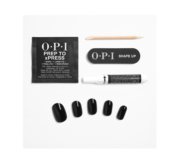 Image 4 of product OPI - Artificial Nails, Black Onyx, 1 unit