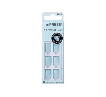 ImPress Press-On Nails, Short - Squoval, 30 units