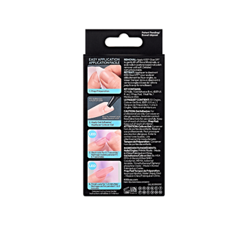 Image 3 of product Kiss - Salon X-Tend LED Soft Gel System Nails, Long - Coffin, 30 units