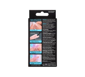 Image 3 of product Kiss - Salon X-Tend LED Soft Gel System Nails, SXD01 - Medium - Coffin, 30 units