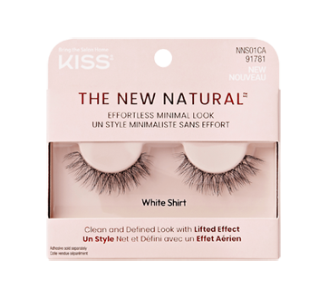 The New Natural Strip Lashes, White Shirt, 1 unit