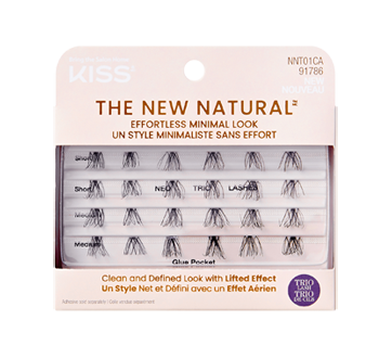 The New Natural Lash Extensions Multipack, Neo Trio, 24 units