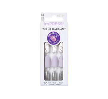 ImPress Press-On Fake Nails, Climb Up - Medium, 30 units