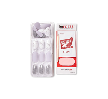 Image 5 of product Kiss - ImPress Press-On Fake Nails, Climb Up - Medium, 30 units