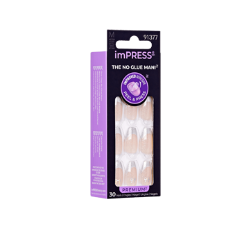 Image 2 of product Kiss - ImPress Premium Press-On Nails, Memory Lane - Medium - Coffin, 30 units