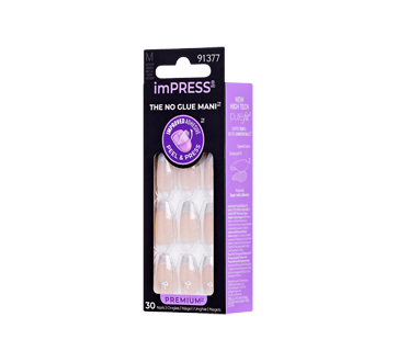 Image 4 of product Kiss - ImPress Premium Press-On Nails, Memory Lane - Medium - Coffin, 30 units