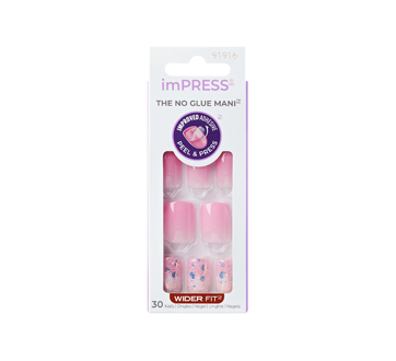 ImPress Press-On Nails, Dream It Up - Short - Wider Squoval, 30 units