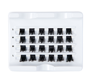 Image 5 of product Kiss - Falscara Faux Mink 3D Lash Extensions, Fluffy & Lightweight, 24 units