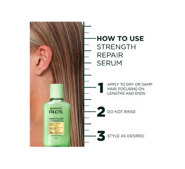 Image 9 of product Garnier - Hair Filler Strength Repair Serum, 111 ml