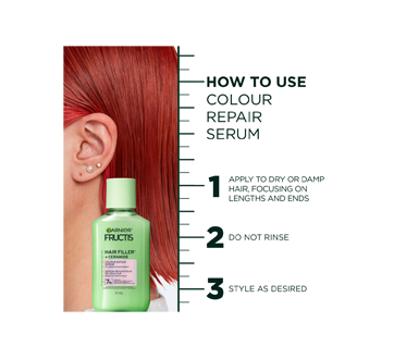 Image 7 of product Garnier - Hair Filler Colour Repair Serum, 111 ml