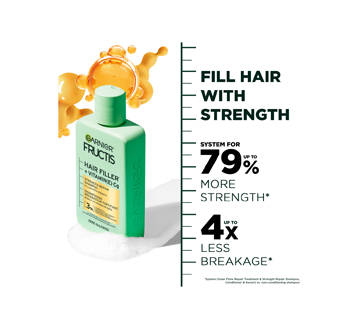 Image 2 of product Garnier - Hair Filler Strength Repair Shampoo, 300 ml