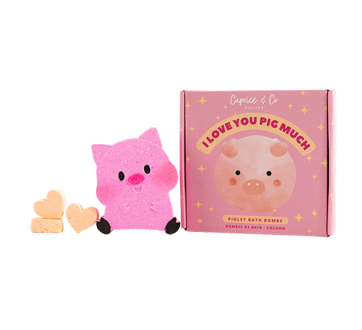 Bath Bombs, I Love You Pig Much, 4 units