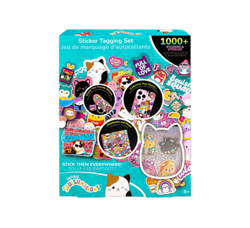 Squishmallow Sticker Tagging Set, 1 unit