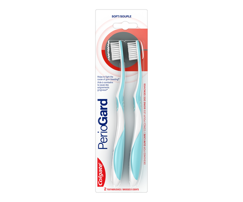 Periogard Gum Care Toothbrush, Soft, 2 Units – Colgate : Toothbrush 