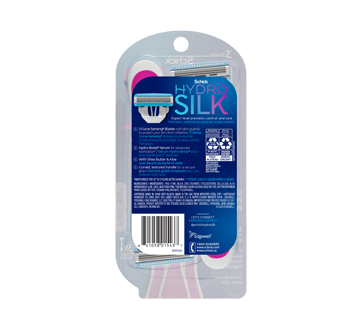 Image 2 of product Schick - Hydro Silk 3 Blades Disposable Razors, 4 units