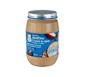 Mealtime Purée For Babies and Toddlers, Apple Cinnamon Oatmeal, 159 ml