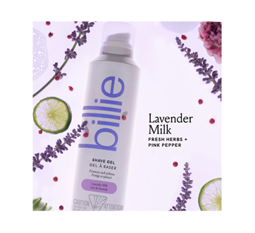 Image 3 of product Billie - Shave Gel, Lavender Milk, 190 g