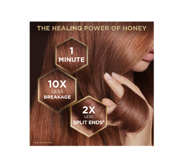 Whole Blends Honey Treasures 1 Minute Repairing Mask for Damaged Hair, 340  ml
