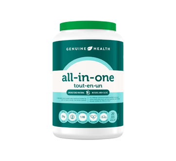 All-in-One, Unsweetened Natural, 643 g