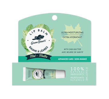 Image 3 of product The Green Beaver Company - Ultra Moisturizing Lip Balm, Mint, 10 ml