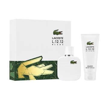 L.12.12 Blanc Eau de Toilette Gift Set 2 units Lacoste Fragrance for Men Jean Coutu