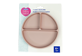 Thumbnail of product Personnelle - 3-Section Silicone Baby Plate, Pink, 1 unit