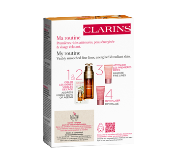 Image 4 of product Clarins - Double Serum Light Texture & Multi-Active Age-Defying Set, 4 units