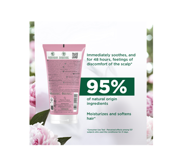 Image 2 of product Klorane - Soothing Conditioner, Organic Peony, 150 ml