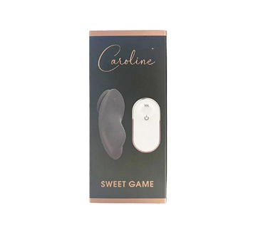 Sweet Game Vibrator, Grey, 1 unit