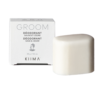 Image 2 of product Kiima - Groom Refillable Applicator & Deodorant, Sage & Cedar, 38 g