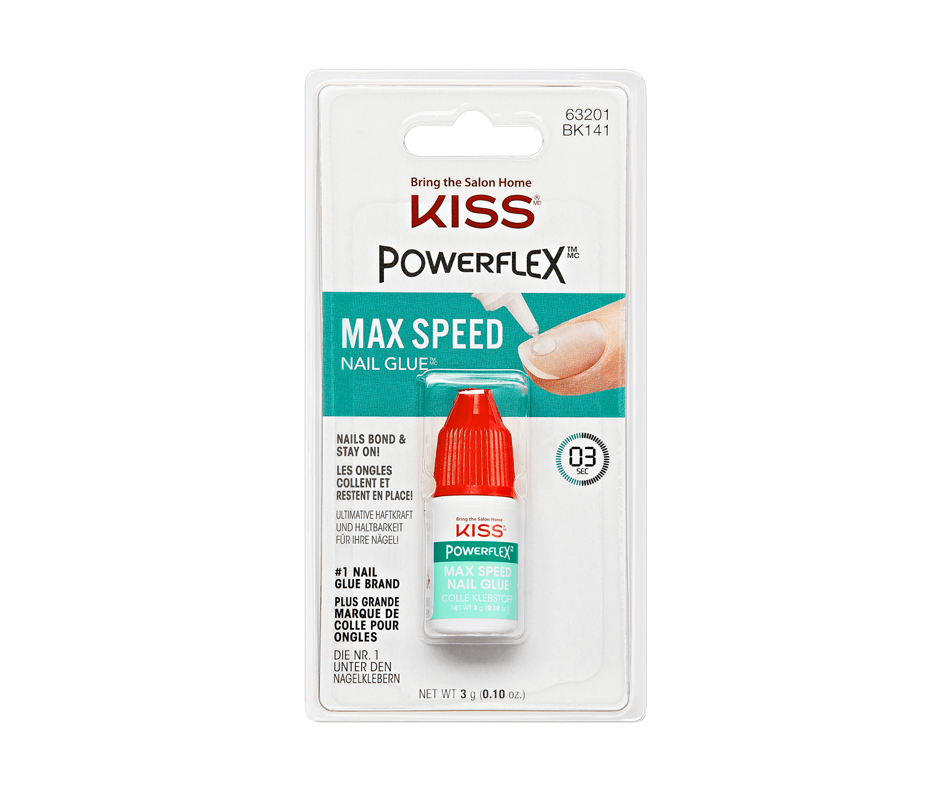 PowerFlex Nail Glue, 3 g – Kiss : Artificial nails and nail art | Jean ...