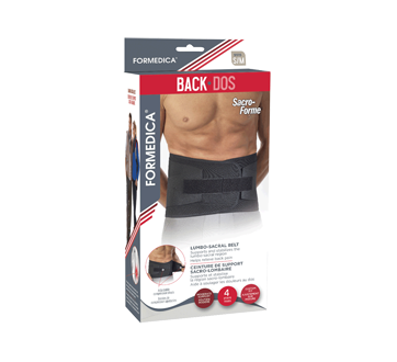 Cramer Double Strap Back Support For Abdominal, Lumbar, Lower Back Pain  Relief, Back Compression Supports Spine Stability, Promotes Good Posture to  Help Relieve Sciatica, Scoliosis Pain, Small/Medium : : Health &  Personal