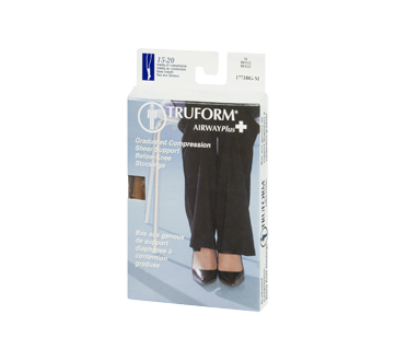 Truform Sheer Compression Stockings, 15-20 mmHg, Women's Knee High