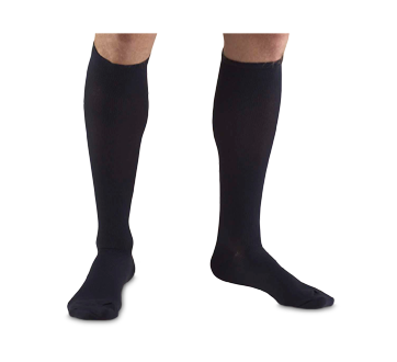 Compression Hosiery 15-20 mmhg, Men's Socks, Large, Navy Blue – Truform :  Support sock for men