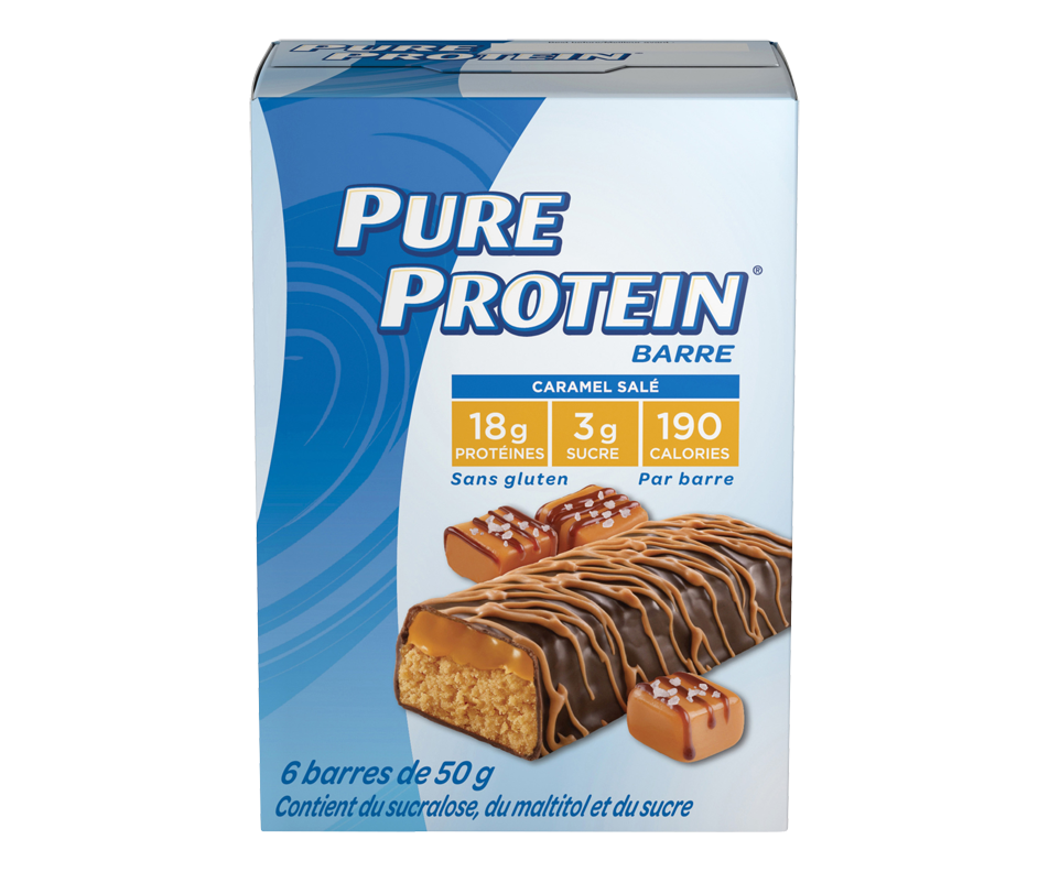 Protein Bar Salted Caramel Chocolate Salted Caramel 6 X 50 G Pure