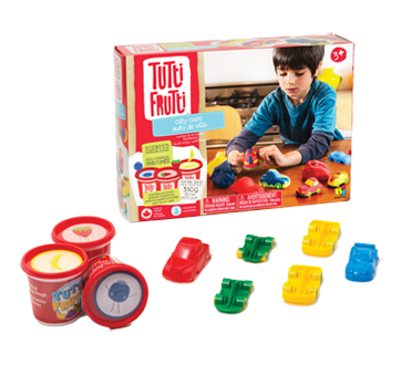 Image 2 of product Tutti Frutti - City Cars Scented Modeling Dough, 1 unit